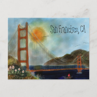 The San Francisco Golden Gate Bridge Postcars Postcard