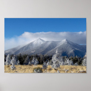 The San Francisco Peaks Of Flagstaff Freshly Coate Poster
