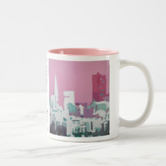 The San Francisco Skyline Two-Tone Coffee Mug