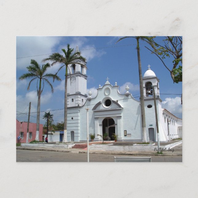 The San Miguelito Church Postcard (Front)