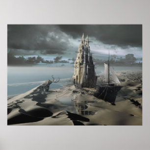 The Sand Castle Poster