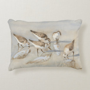 The sand pipers decorative cushion