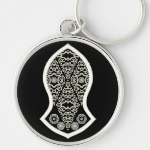 The Sandal Of The Prophet (White) Key Ring