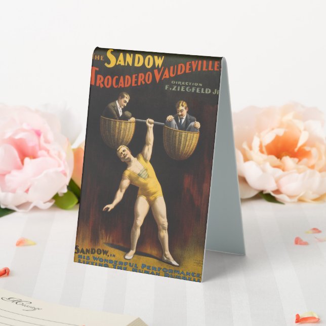 The Sandow Eugen Sandow Vaudeville Weightlifter  (In SItu (Wedding))