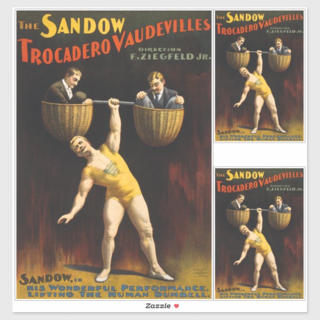The Sandow Eugen Sandow Vaudeville Weightlifter  (Sheet)