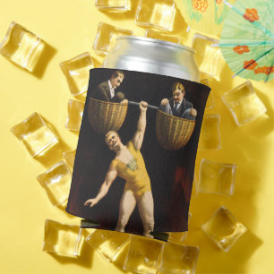 The Sandow Eugen Sandow Vaudeville Weightlifter  Can Cooler