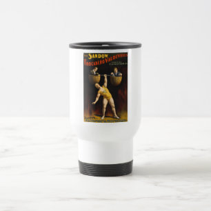 The Sandow Eugen Sandow Vaudeville Weightlifter  Travel Mug