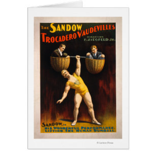 The Sandow Trocadero Vaudevilles Weightlifting