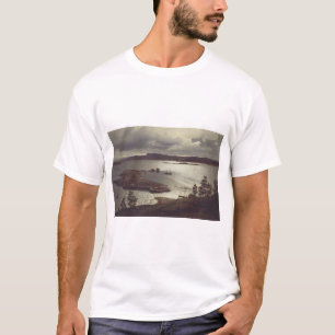The Sandvik Fiord by Hans Gude T-Shirt
