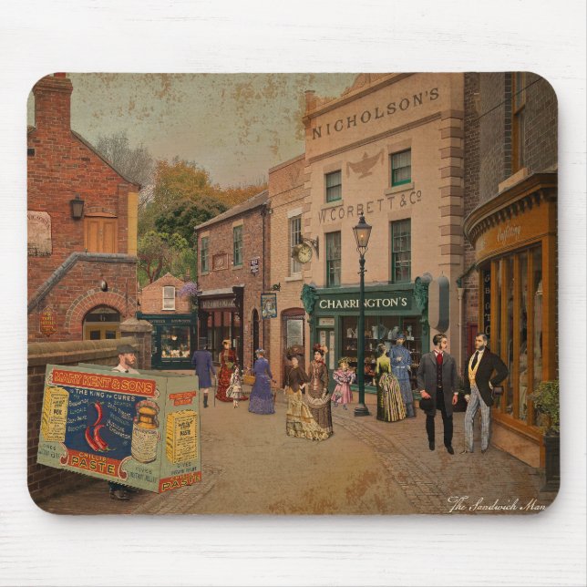 The Sandwich Man Mouse Mat (Front)