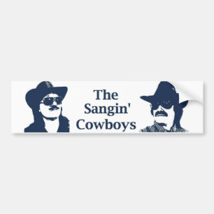 The Sangin' Cowboys Bumper Sticker