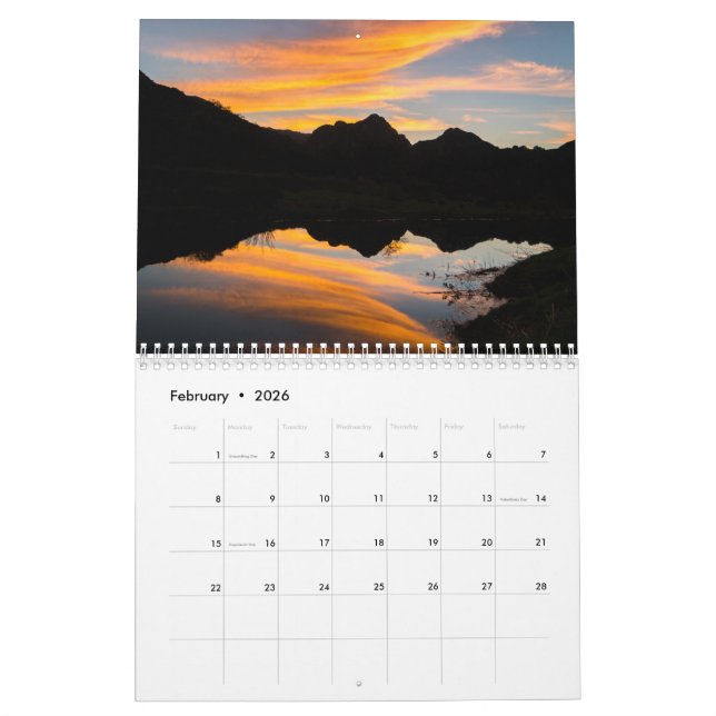 The Santa Monica Mountains - A Calendar by Wasim (Feb 2026)
