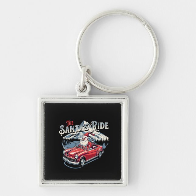 the santa's ride. key ring (Front)