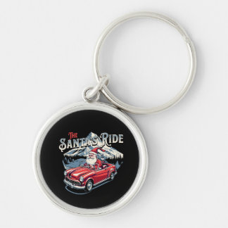 the santa's ride. key ring