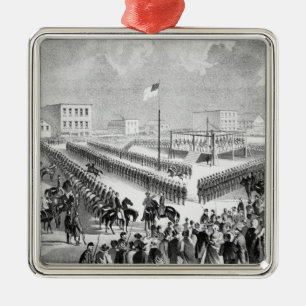 The Santee Sioux Uprising, Mankato, Minnesota, 186 Metal Tree Decoration