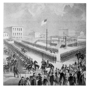 The Santee Sioux Uprising, Mankato, Minnesota, 186 Tile