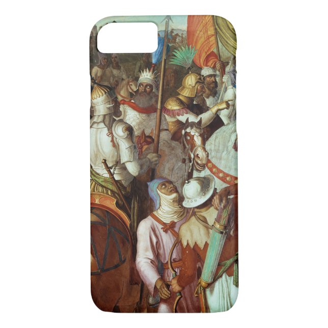 The Saracen Army outside Paris, 730-32 AD Case-Mate iPhone Case (Back)
