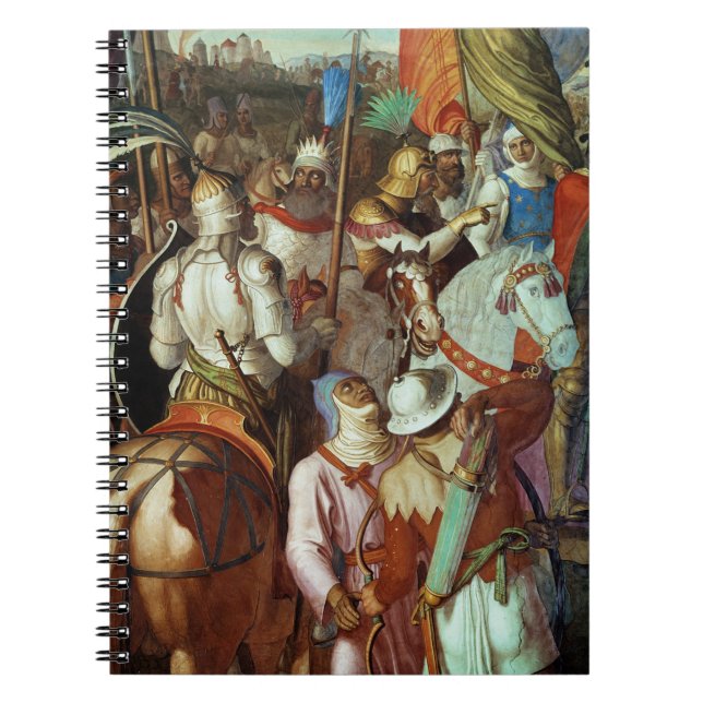 The Saracen Army outside Paris, 730-32 AD Notebook (Front)