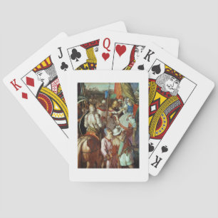 The Saracen Army outside Paris, 730-32 AD Playing Cards