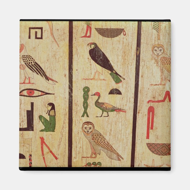 The sarcophagus of Psamtik I (664-610 BC) detail o Magnet (Front)