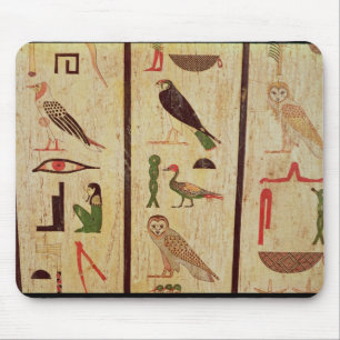 The sarcophagus of Psamtik I (664-610 BC) detail o Mouse Mat
