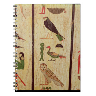 The sarcophagus of Psamtik I (664-610 BC) detail o Notebook