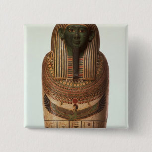 The sarcophagus of Psamtik I (664-610 BC) Late Per 15 Cm Square Badge