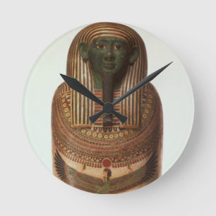 The sarcophagus of Psamtik I (664-610 BC) Late Per Round Clock
