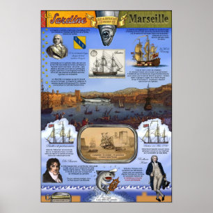 The Sardine that blocked the port of Marseille Poster