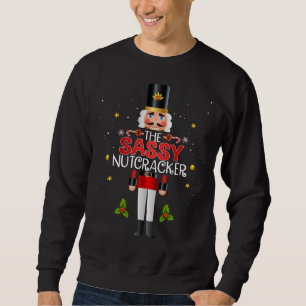 The Sassy Nutcracker Group Matching Family Christm Sweatshirt