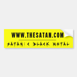 The Satan Records - TSR Bumper Sticker 3