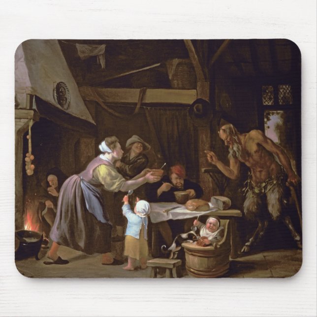 The Satyrs and the Family Mouse Mat (Front)