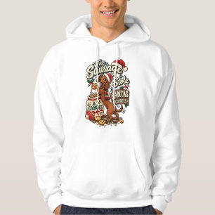 The Sausage Stole Santa's Cookies Dachshund Christ Hoodie