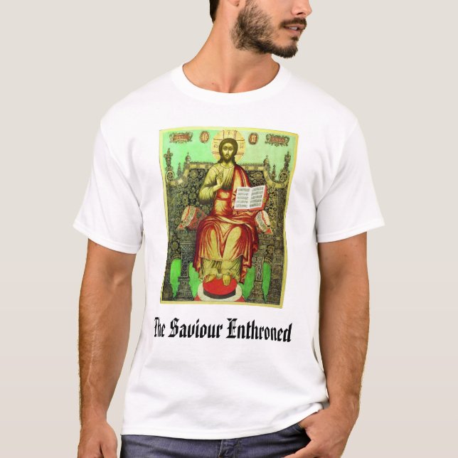 The Saviour Enthroned, The Saviour Enthroned T-Shirt (Front)