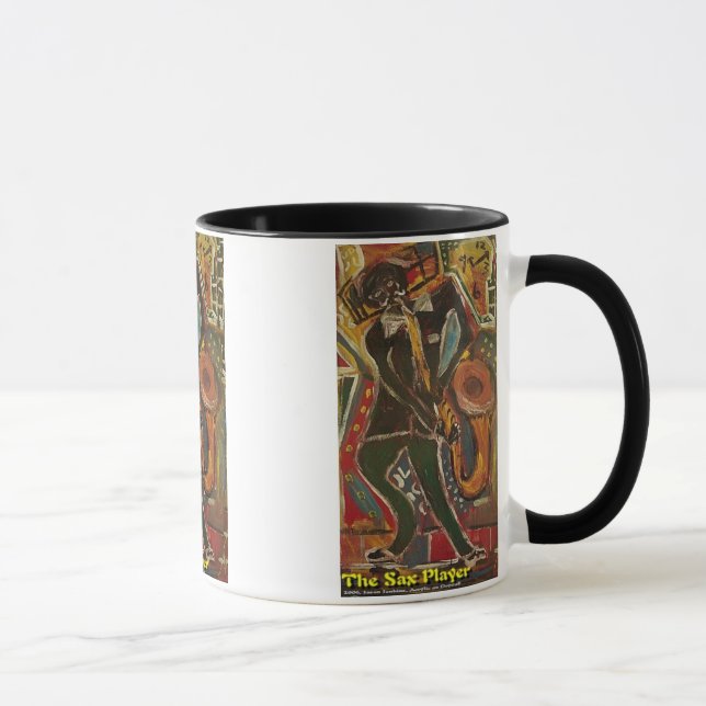 The Sax Player Mug (Right)