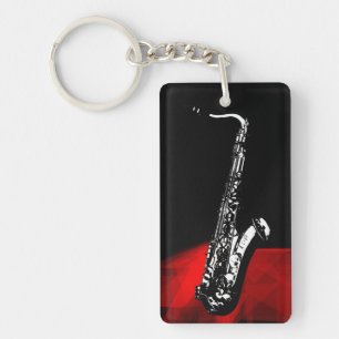 The Saxophone Key Ring