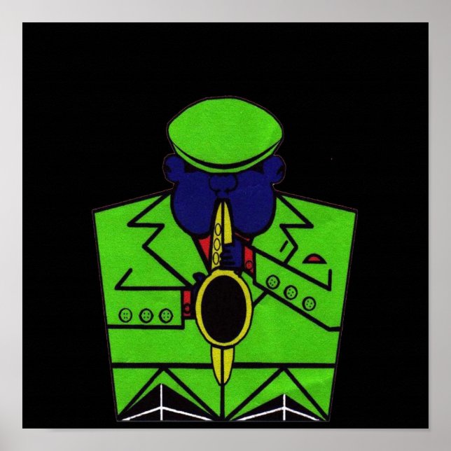 The Saxophone Man Poster (Front)