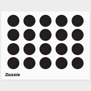 The Sbuirrels #14: "Fame" Cover Classic Round Sticker