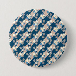 The Sbuirrels Background Pattern 7.5 Cm Round Badge
