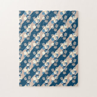 The Sbuirrels Background Pattern Jigsaw Puzzle