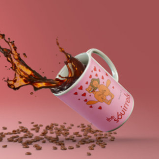 The Sbuirrels Ed and Mary Valentine Coffee Mug