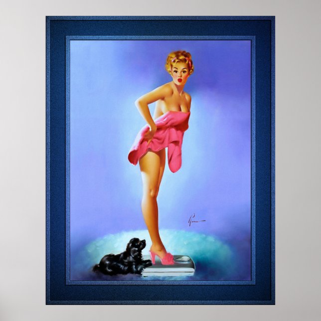 The Scale Doesn't Lie by Edward Runci Poster (Front)