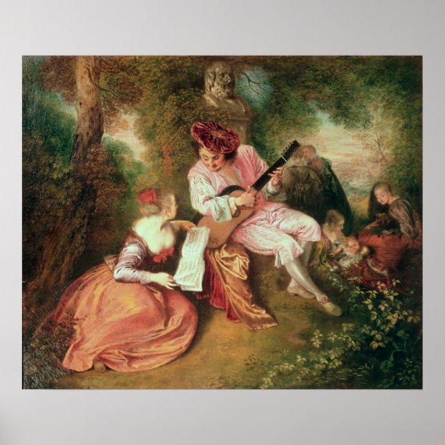 The Scale of Love, 1715-18 Poster (Front)