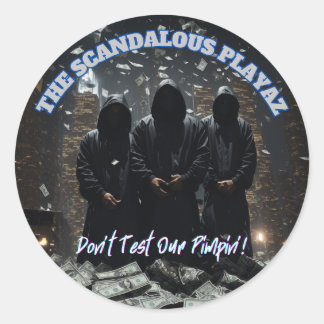 The Scandalous Playaz Stickers