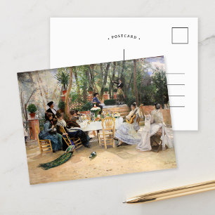 The Scandinavian Artists’ Lunch   Hugo Birger Postcard