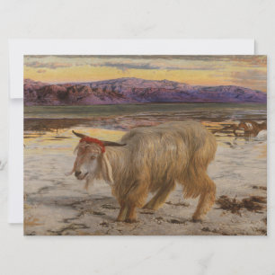 The Scapegoat (by William Holman Hunt) Card