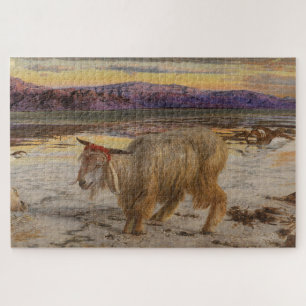 The Scapegoat (by William Holman Hunt) Jigsaw Puzzle