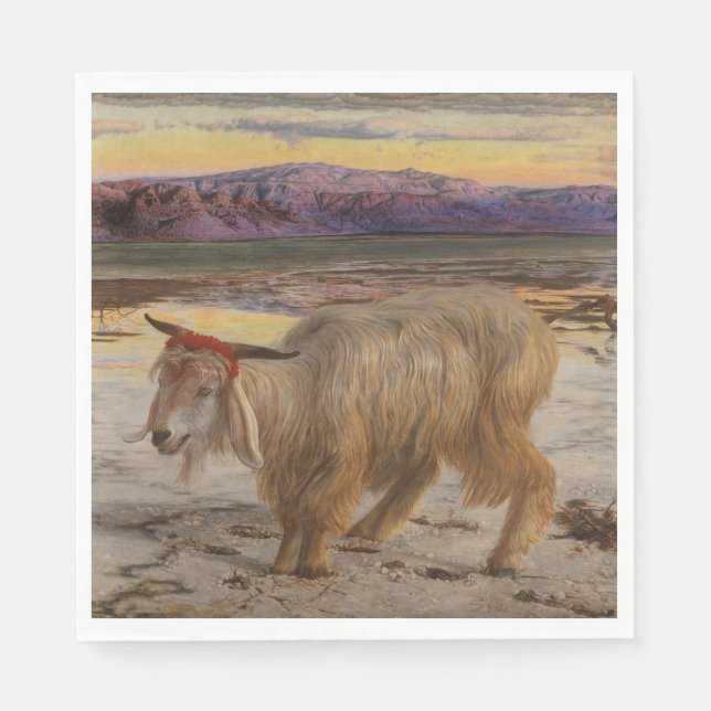 The Scapegoat (by William Holman Hunt) Napkin (Front)
