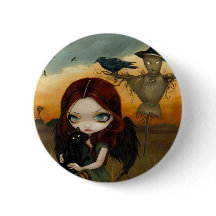 "The Scarecrow" Button
