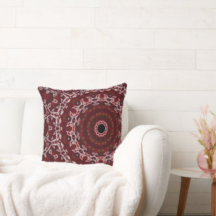 The Scarlet Labyrinth Cushion